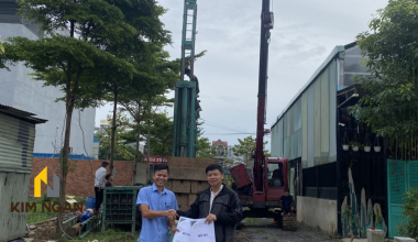 Ký hợp đồng thi công trọn gói với anh ngọc khu dân cư phú thịnh 